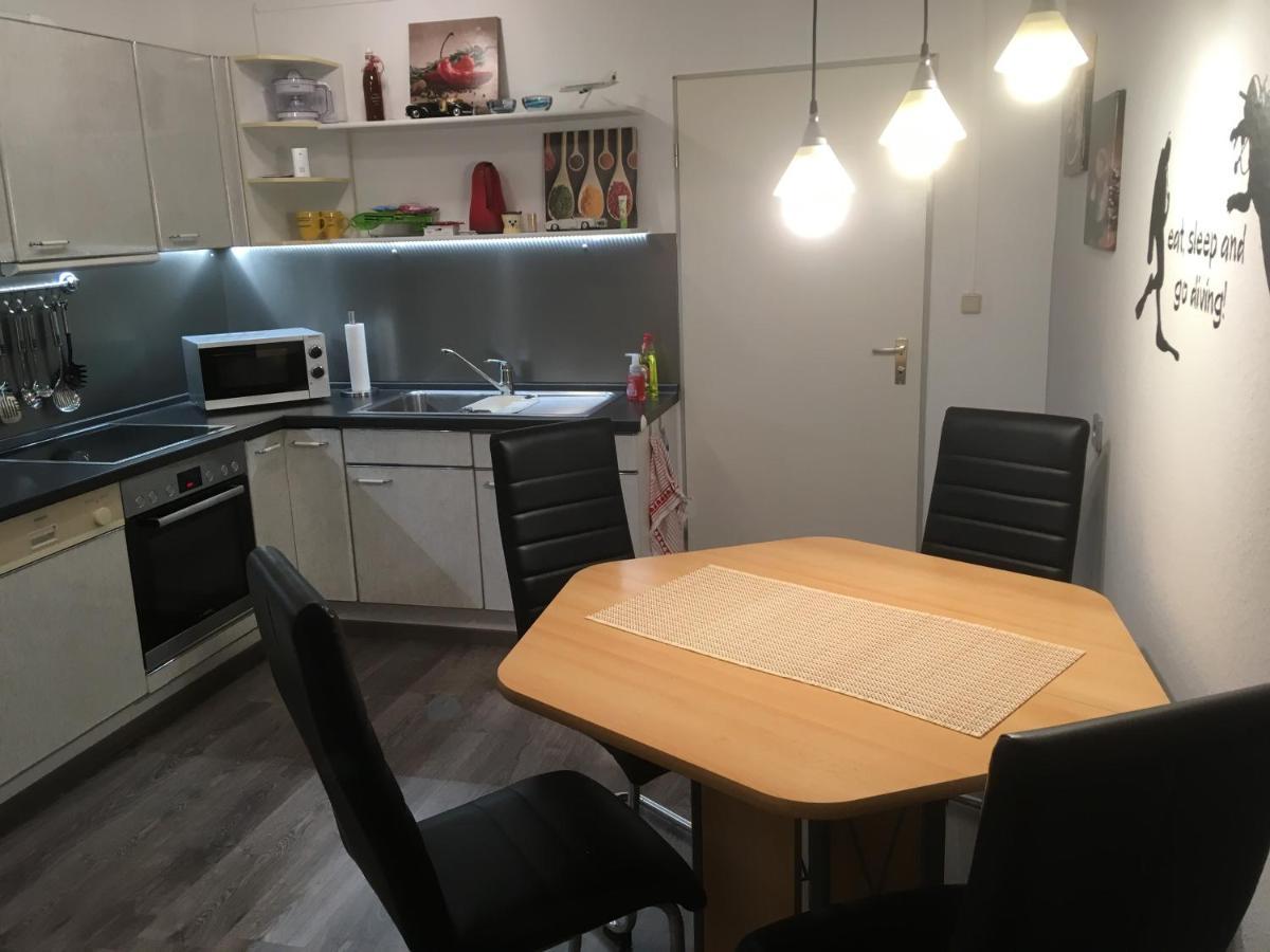 Ferienwohnung Tauchen Im Kreidesee, Keine Monteuerunterkunft Hemmoor Ngoại thất bức ảnh